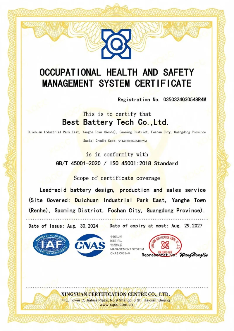 IEC 60896 Test Report