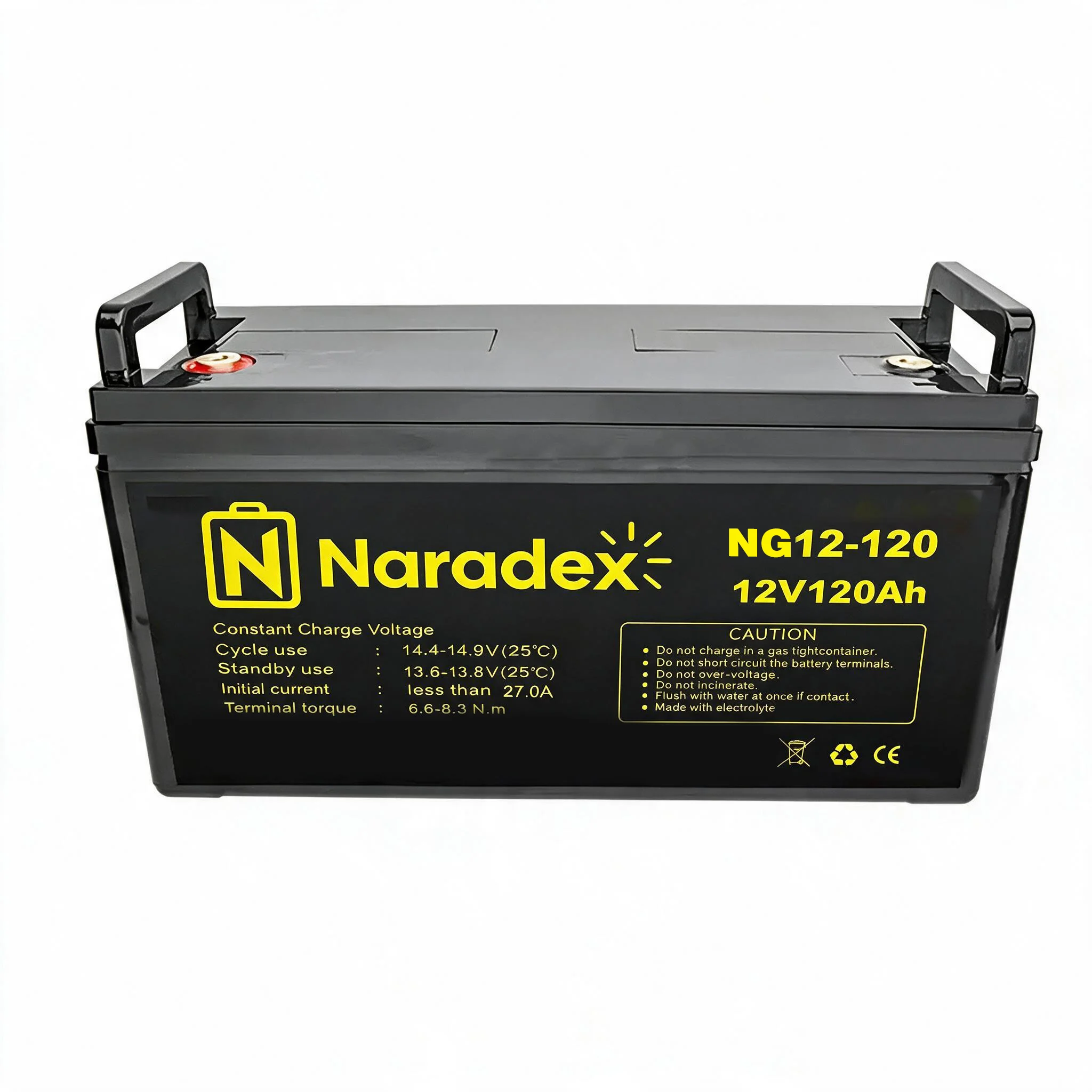 NG12-120 | 12V 120Ah Deep Cycle Gel view 2