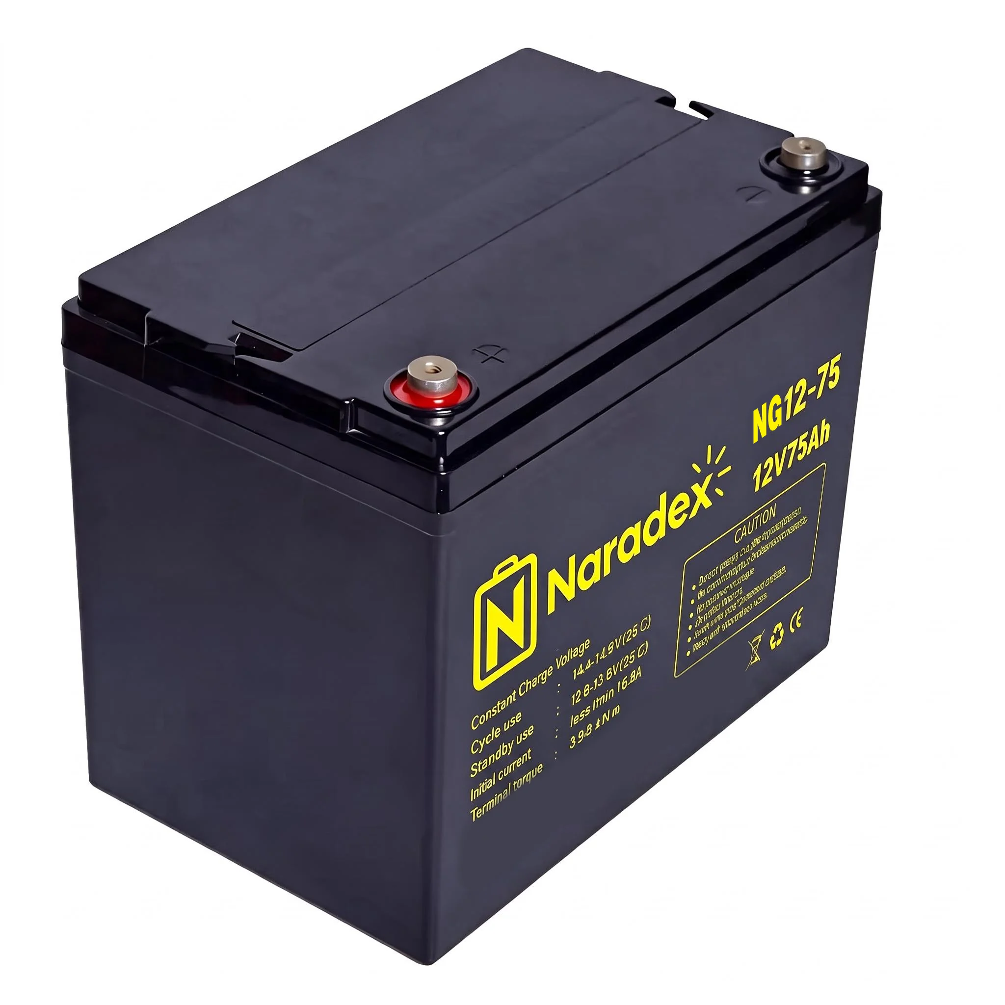NG12-75 | 12V 75Ah Deep Cycle Gel