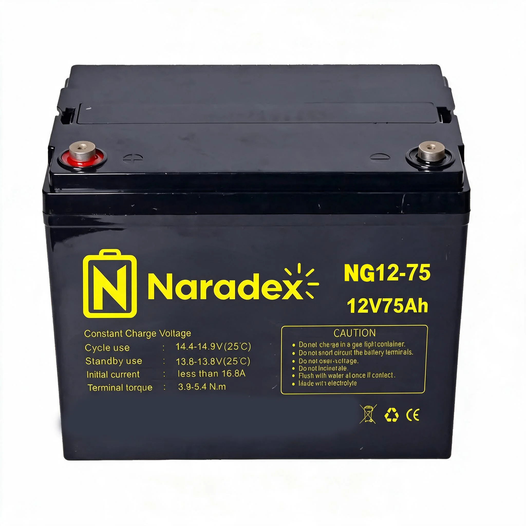 NG12-75 | 12V 75Ah Deep Cycle Gel view 2
