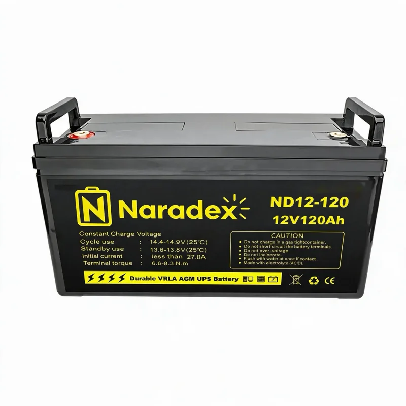 ND12-120 | 12V 120Ah AGM Battery view 2