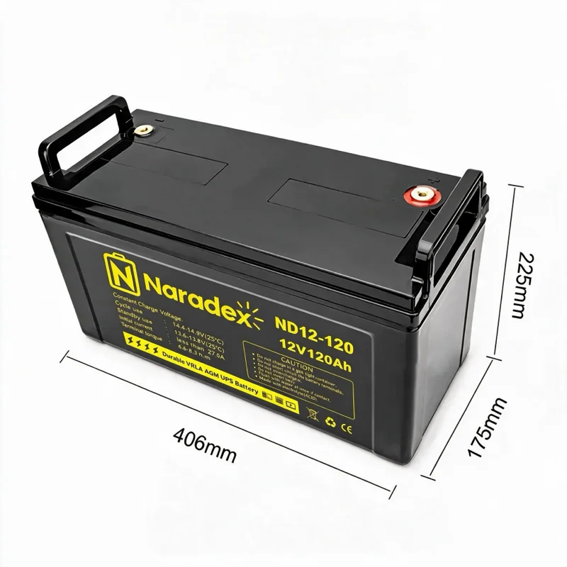 ND12-120 | 12V 120Ah AGM Battery view 4