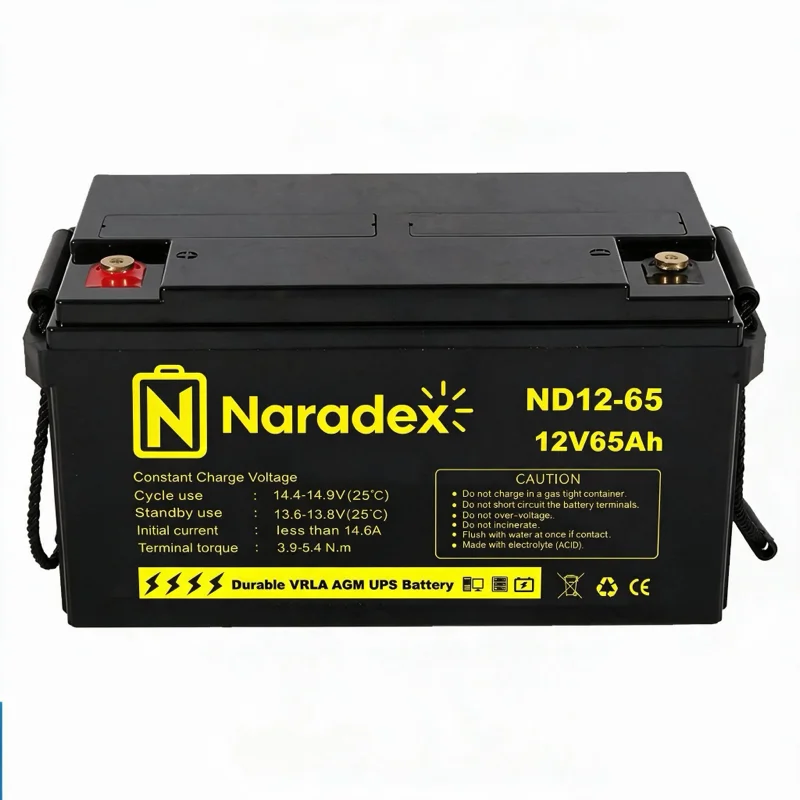 ND12-65 | 12V 65Ah AGM Battery view 3