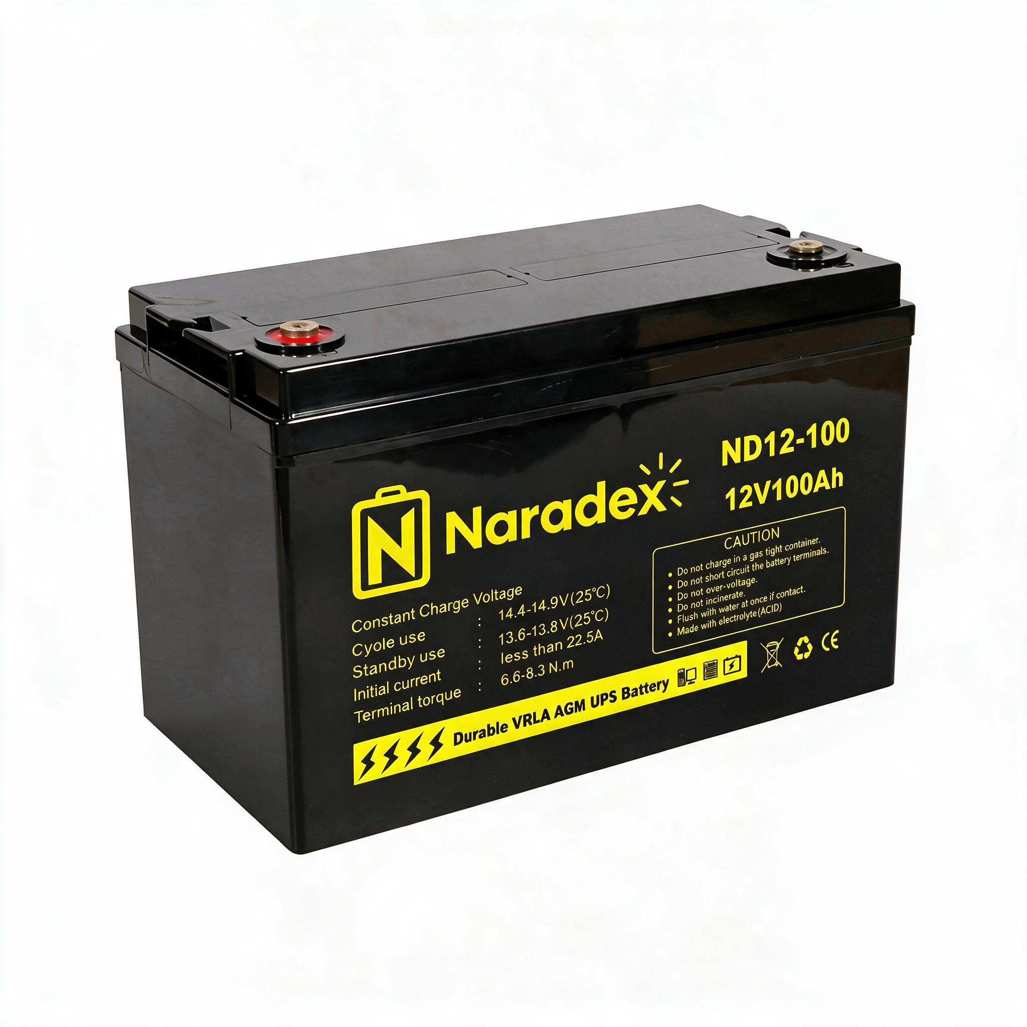 ND12-100 | 12V 100Ah AGM Battery